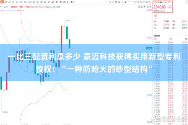 一比三配资利息多少 豪迈科技获得实用新型专利授权：“一种防呛火的砂型结构”