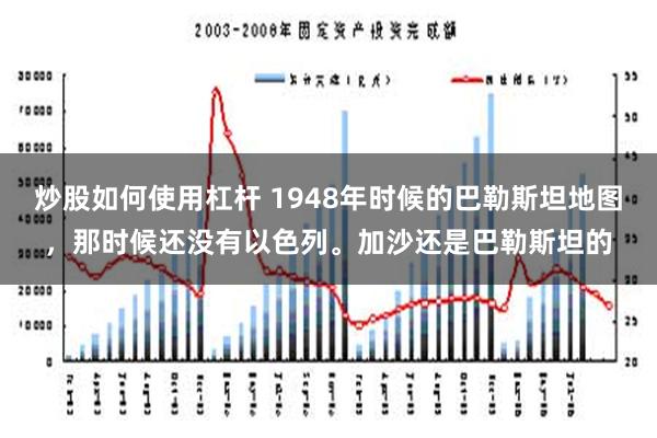 炒股如何使用杠杆 1948年时候的巴勒斯坦地图，那时候还没有以色列。加沙还是巴勒斯坦的